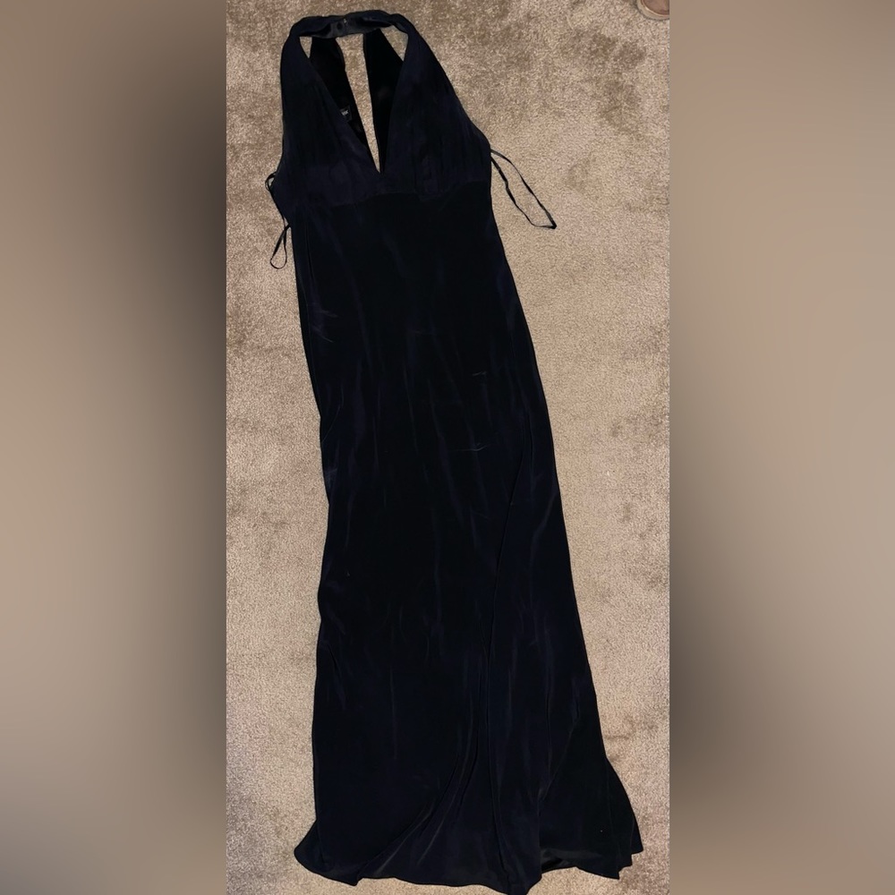 Long black formal dress size 10